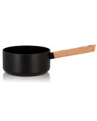 Casserole à induction Ector noire - D.18 cm