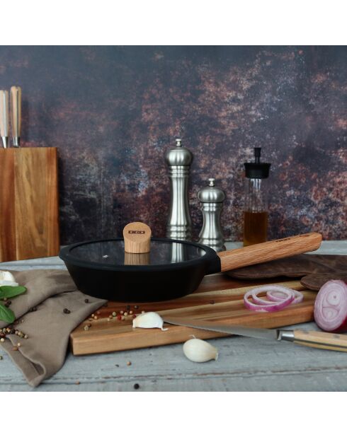 Poêle à indution Ector noire - D.20 cm