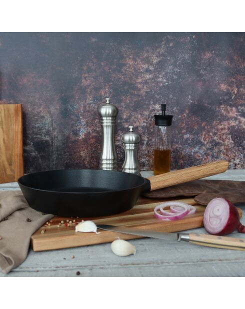 Poêle à indution Ector noire - D.24 cm