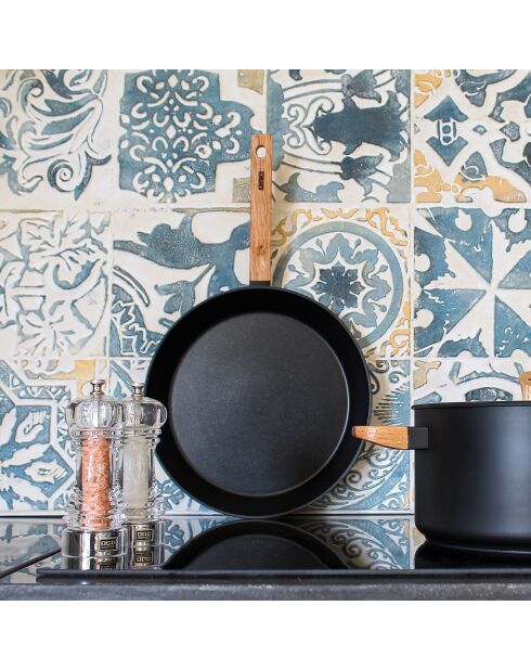 Poêle à indution Ector noire - D.28 cm