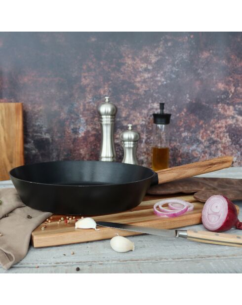 Poêle à indution Ector noire - D.28 cm