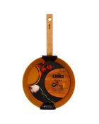 Poêle à induction en aluminium & céramique Ector jaune - D.24 cm