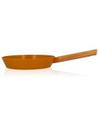 Poêle à induction en aluminium & céramique Ector jaune - D.24 cm