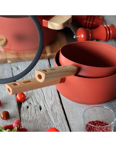 Casserole à induction Ector paprika - D.16 cm