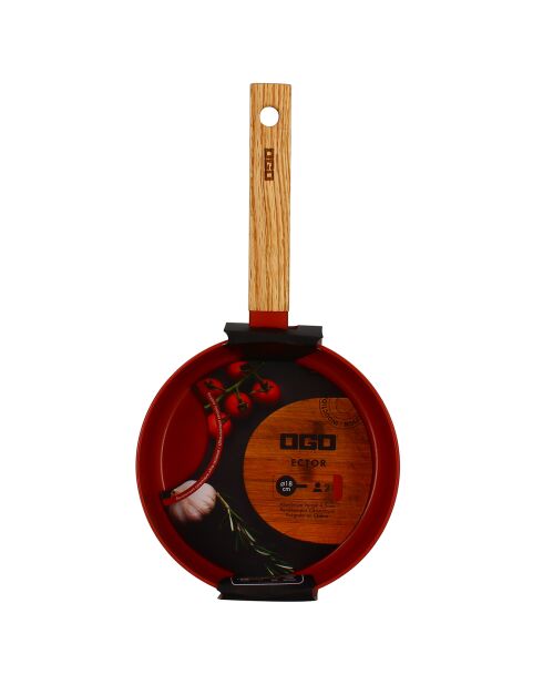 Casserole à induction Ector paprika - D.18 cm