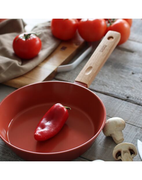 Poêle à induction Ector paprika - D.20 cm