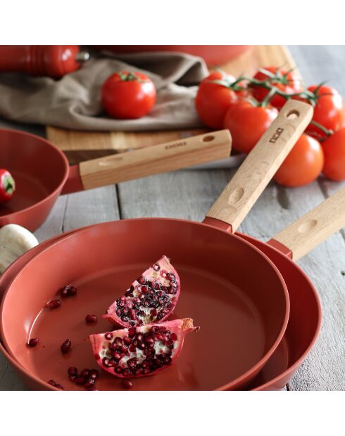 Poêle à induction Ector paprika - D.20 cm