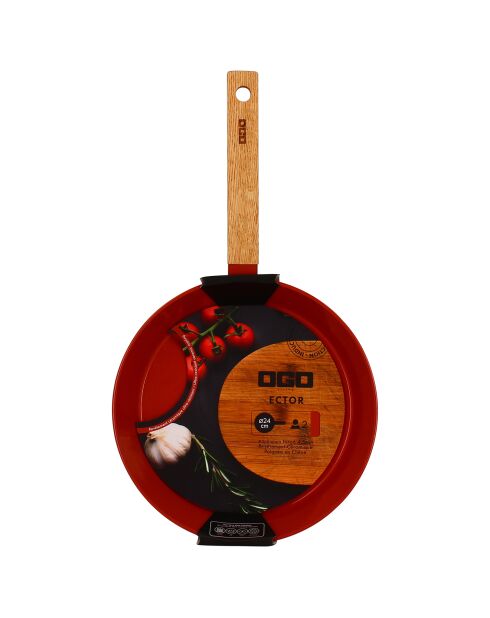 Poêle à induction Ector paprika - D.24 cm