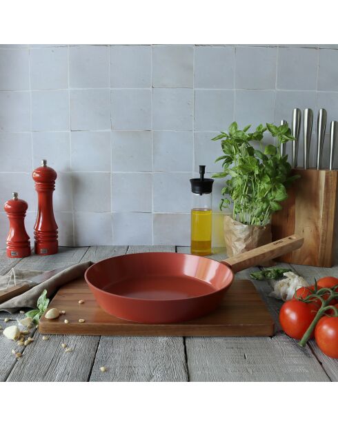 Poêle à induction Ector paprika - D.24 cm