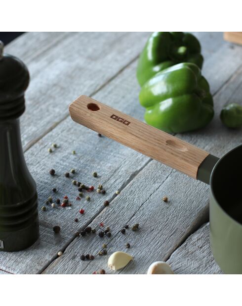 Casserole à induction Ector kaki - D.16 cm