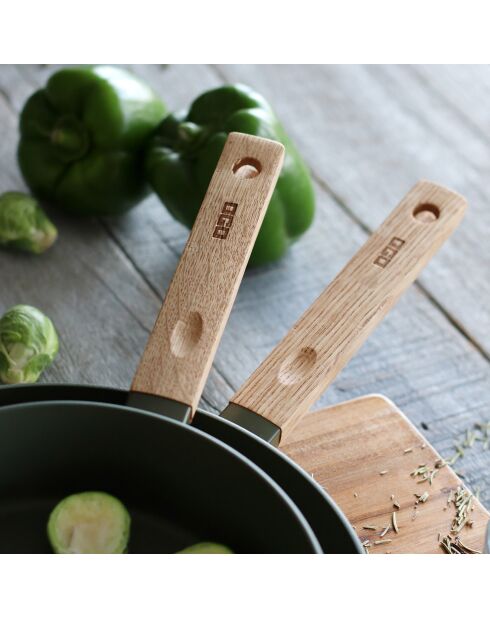 Poêle à induction Ector kaki - D.20 cm