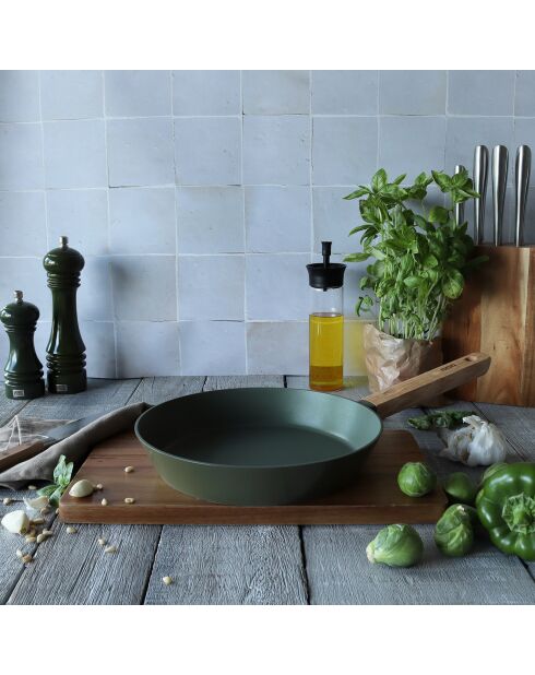 Poêle à induction Ector kaki - D.24 cm