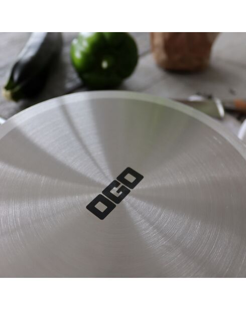 Poêle à induction Ector kaki - D.28 cm