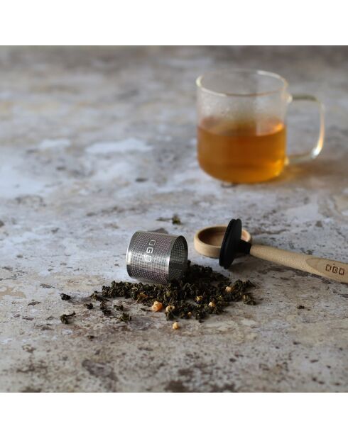 Oscar thee-infuser grijs