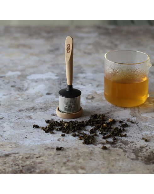 Oscar thee-infuser grijs