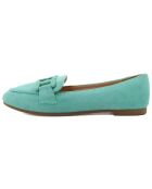 Mocassins Goma turquoises