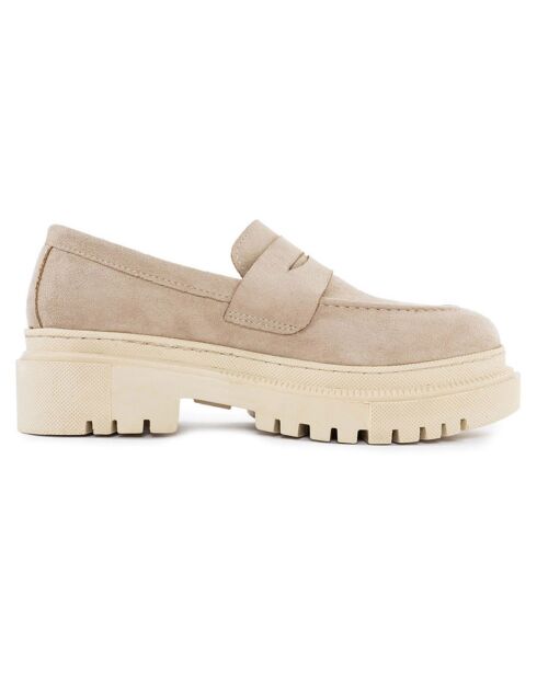 Mocassins Alto beiges