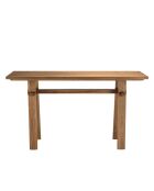 Console en bois de teck recyclé Sixtine bois - 140.5x40x78.5 cm