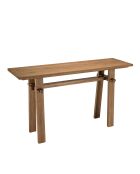 Console en bois de teck recyclé Sixtine bois - 140.5x40x78.5 cm