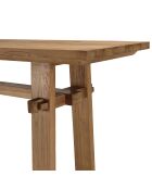 Console en bois de teck recyclé Sixtine bois - 140.5x40x78.5 cm