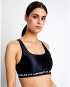 Brassière de sport technique Armour Matte/Shine noire