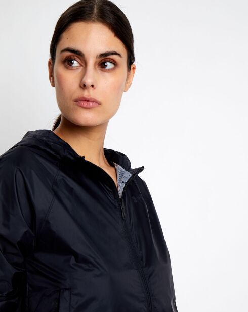 Veste zippée & réversible Woven noir/camouflage