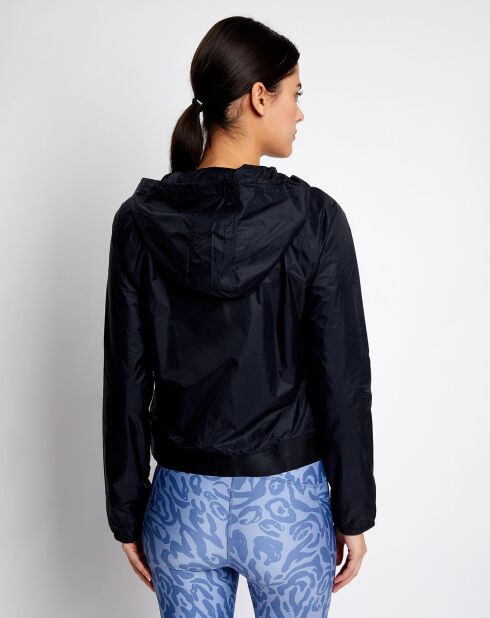 Veste zippée & réversible Woven noir/camouflage