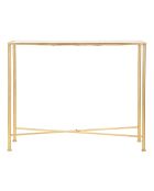 Console Butterflies dorée - 100x35x80 cm