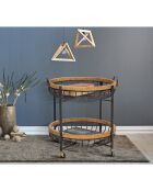 Chariot Double Cebu multicolore - 57x55.5x62.5 cm