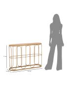 Console Samui naturel - 110x32x77 cm
