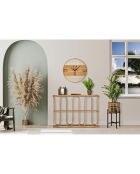 Console Samui naturel - 110x32x77 cm
