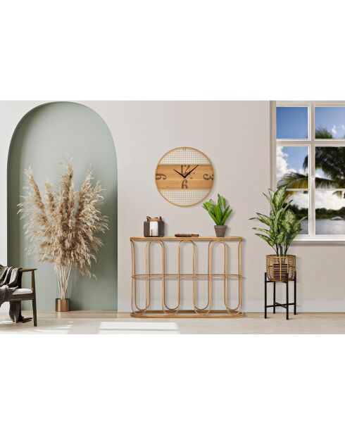 Console Samui naturel - 110x32x77 cm