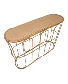 Console Samui naturel - 110x32x77 cm