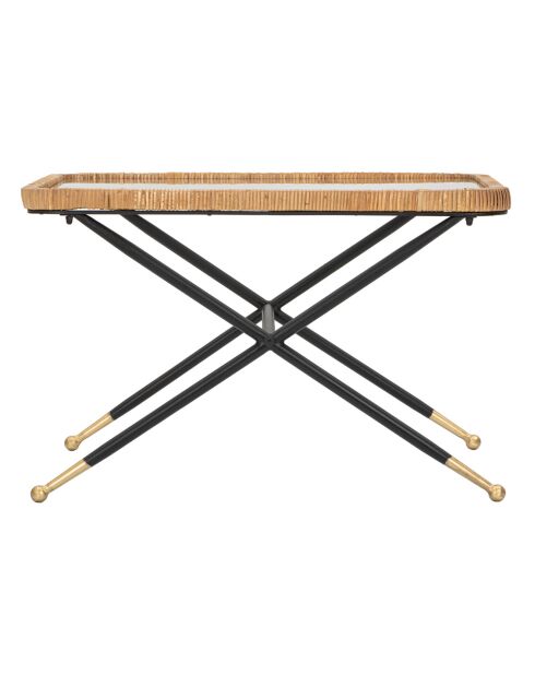 Table basse Saint-Barth multicolore - 70x50x45 cm