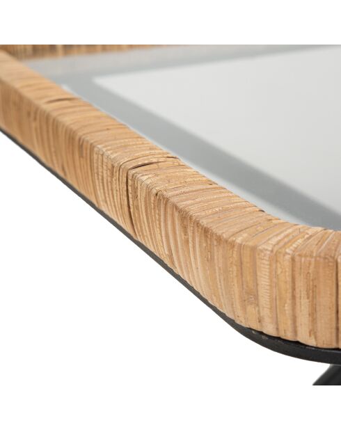 Table basse Saint-Barth multicolore - 70x50x45 cm