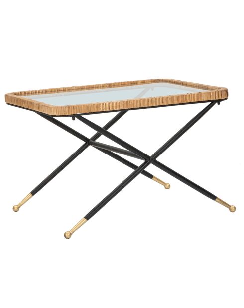 Table basse Saint-Barth multicolore - 70x50x45 cm