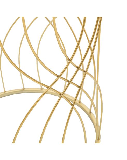 2 Tables d'appoint Ligne dorées