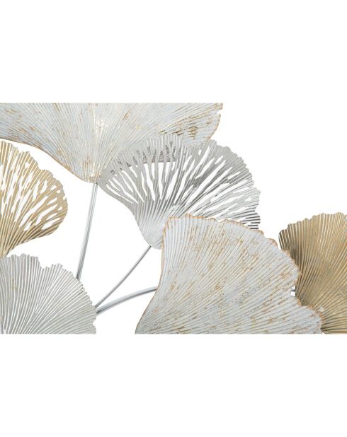 Decoración de pared multicolor sedosa - 85,5 x 10 x 113 cm