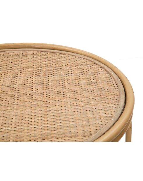 Table d'appoint Samui naturel - D.40x55 cm