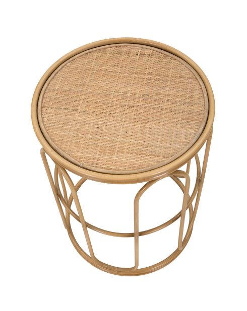 Mesa auxiliar natural Samui - D.40x55 cm