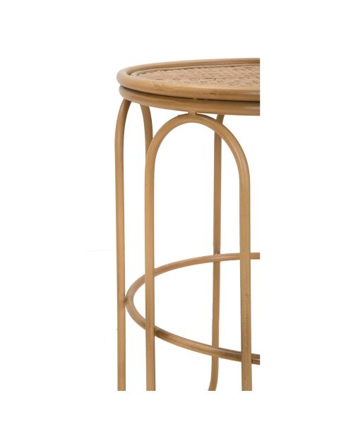 Table d'appoint Samui naturel - D.40x55 cm