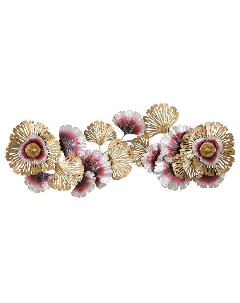 Decoración de pared multicolor en color - 130x5,5x54 cm