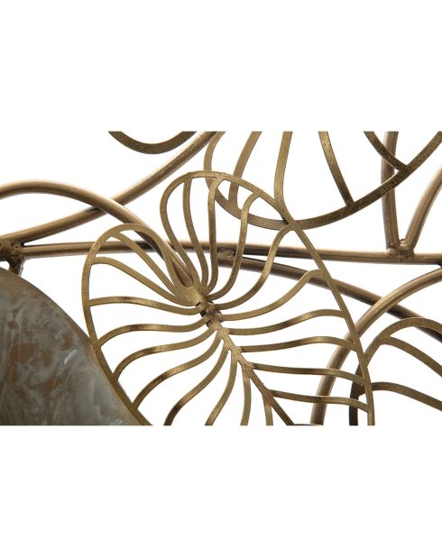 Decoración de pared multicolor Century - 131x4,5x61 cm