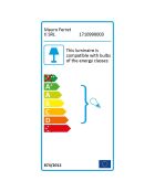 Ibis goldene Wandleuchte - 56,5 x 12 x 42,5 cm