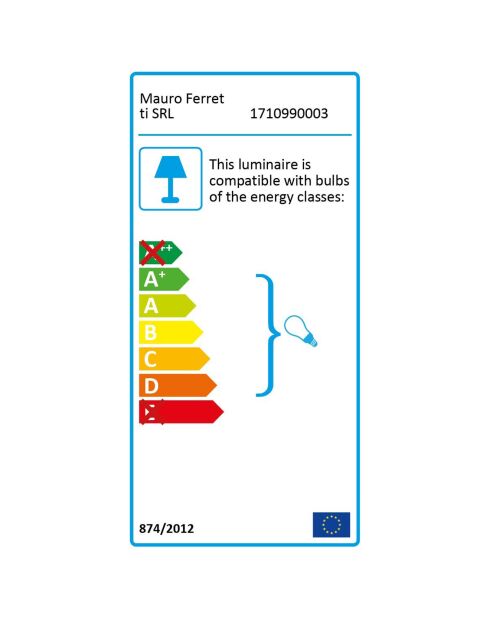 Ibis goldene Wandleuchte - 56,5 x 12 x 42,5 cm