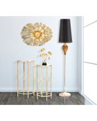 Ibis goldene Wandleuchte - 56,5 x 12 x 42,5 cm