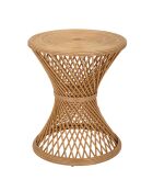 Table d'appoint Rattan naturel - D.48x56 cm