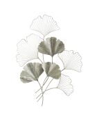 Goxy zilveren wanddecoratie - 62x4x86 cm