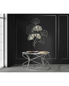 Goxy zilveren wanddecoratie - 62x4x86 cm