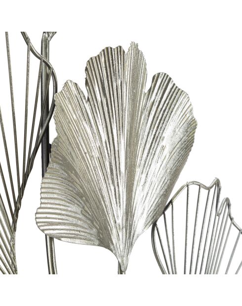 Goxy zilveren wanddecoratie - 62x4x86 cm